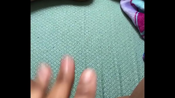 Quick masturbation on couch