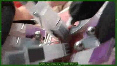 Tits sewing and extreme object insertion