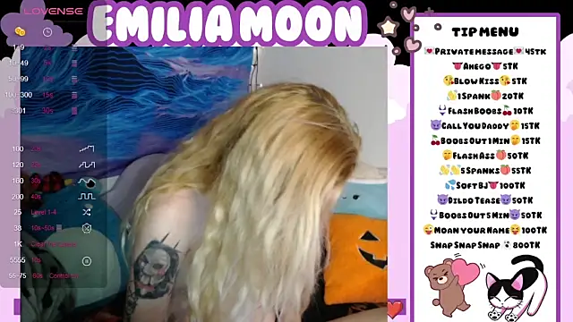 PrincessEmilia naked strip webcam for live sex video chat
