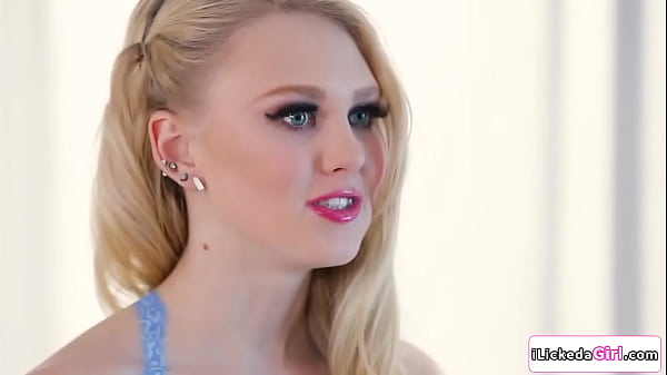 Blonde teen model ass licking big tits lesbian photographer