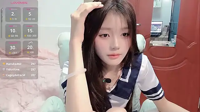 Ximei-O naked strip webcam for live sex video chat
